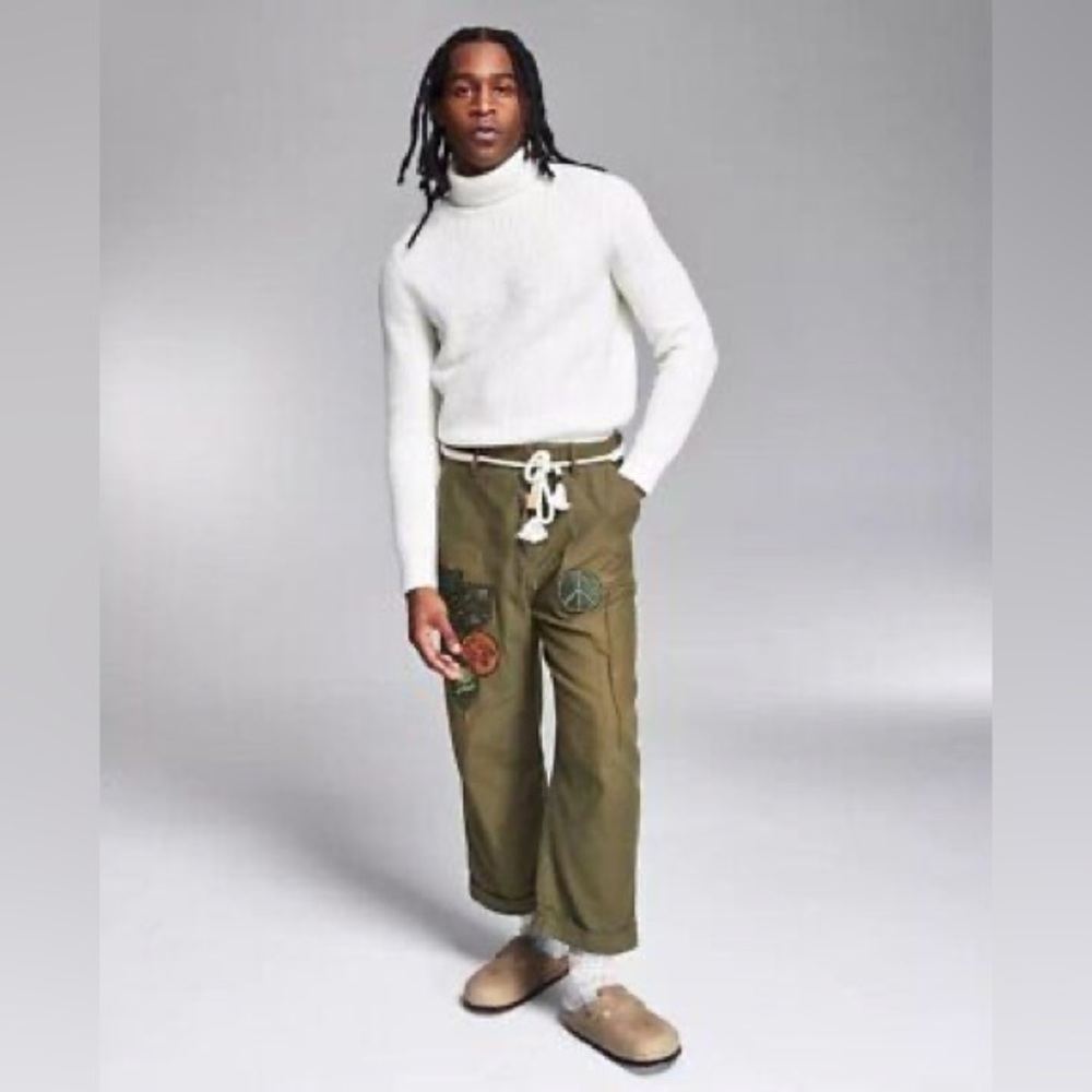 Sun + Stone Ouigi Theodore Patched Utility Pants